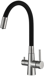 Filtro acqua per cucina tre in uno rubinetto con rubinetto esterno prese di acqua calda e fredda filtro acqua universale