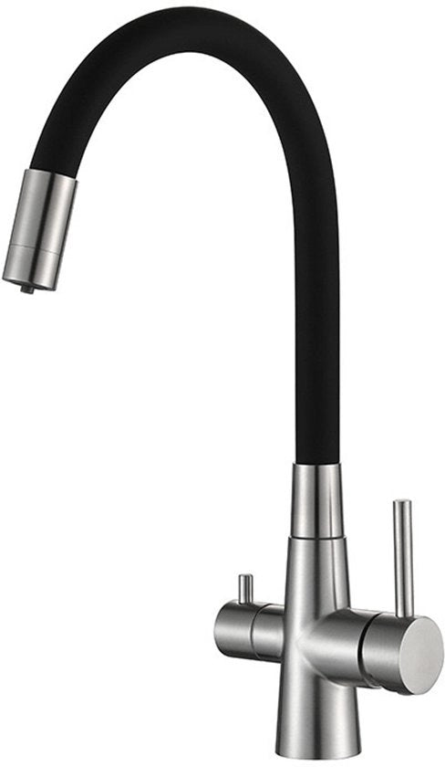 Filtro acqua per cucina tre in uno rubinetto con rubinetto esterno prese di acqua calda e fredda filtro acqua universale