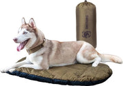 Letto per cani, coperta per cani lavabile, 97 x 71 cm, asciugamano per cani, letto per gatti, panca per cani per cani piccoli e medi, irritante, campeggio, outdoor, invertibile e portatile (marrone)