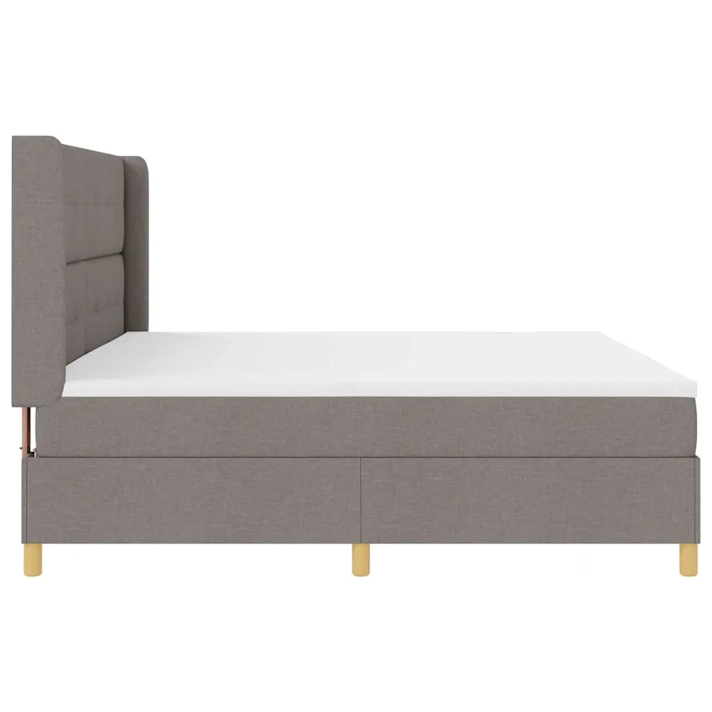 Letto a molle con materasso Talpa 200 x 200 cm Tessuto 3341858
