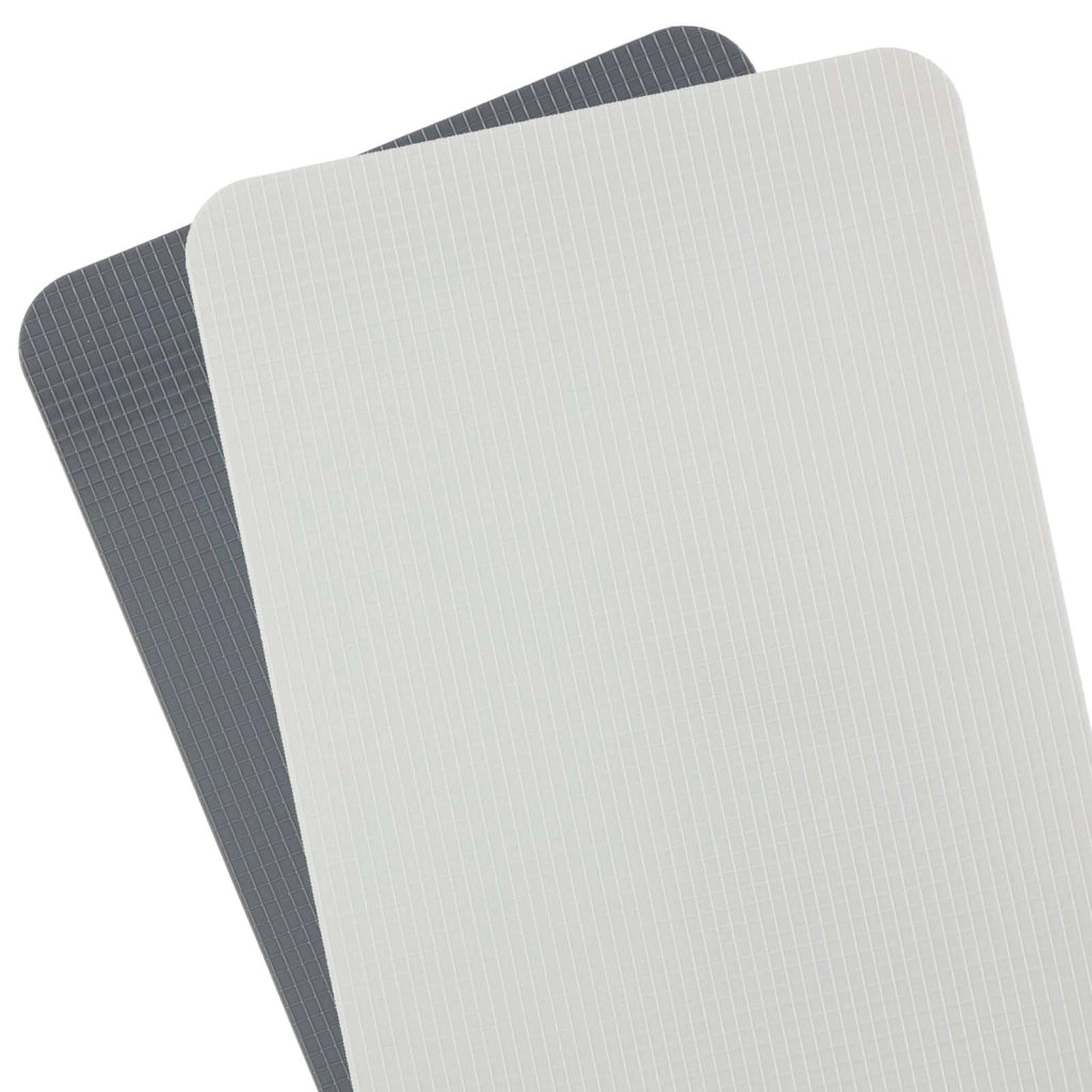 Tagliere Flessibile 3 pezzi 28x20cm per Cucina Pieghevole Antiscivolo Bianco / Grigio Alpina