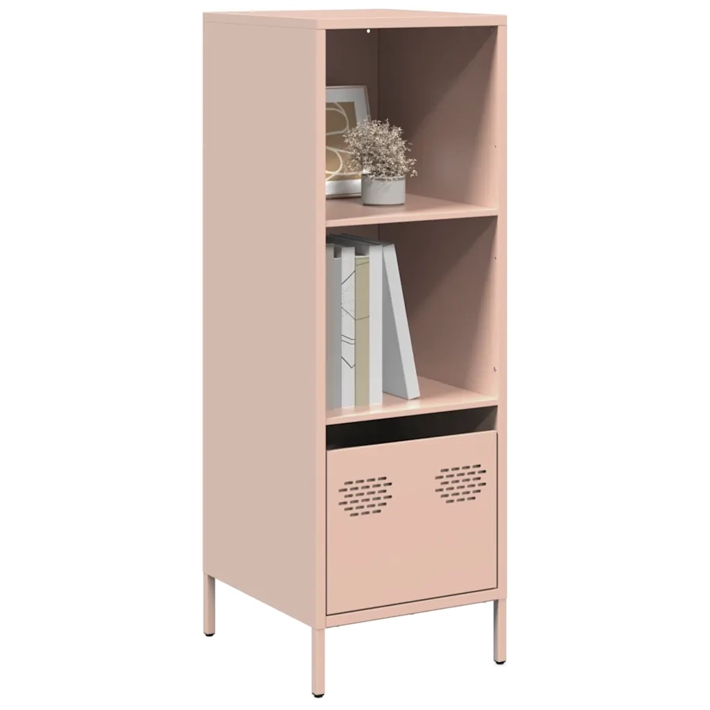 Credenza | Madia | Buffet da pranzo | Armadio da pranzo Rosa 35x39x103,5 cm in Acciaio