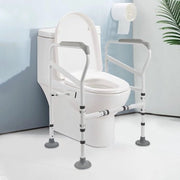 Sostegno e Struttura di Aiuto per la Toilette con Funzione Anti-slip fino a 150 kg