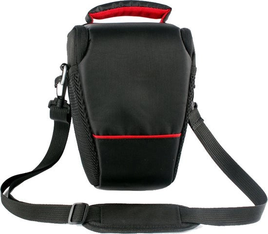 Tas di trasporto DSLR impermeabile - Tas di trasporto compatta per spiegelreflex - Tas di trasporto per camera compatibile con Nikon / Canon / Sony - Nero