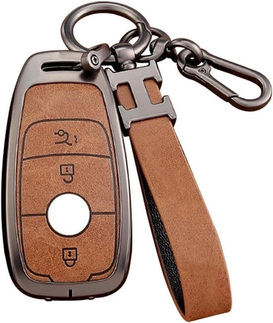 Sistema di Blocco Chiave per Auto con 3 Tasti - Compatibile con Mercedes Benz A C E G S CLS Classe - Protezione Chiave con Appoggio Chiave - Scatola Protettiva per Chiave dell'Auto