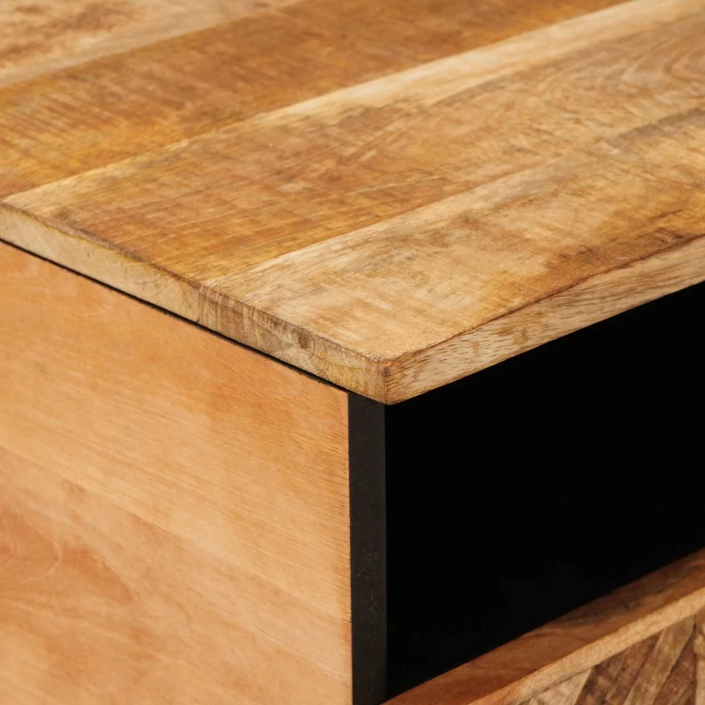 Tavolino da salotto con cassetto Marrone 80 x 54 x 40 cm