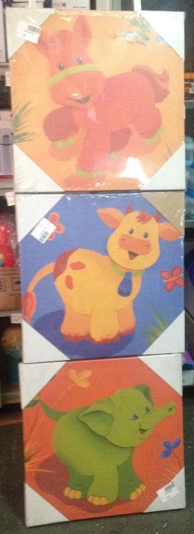 Quadro stampa 60x60cm bimbi 415315