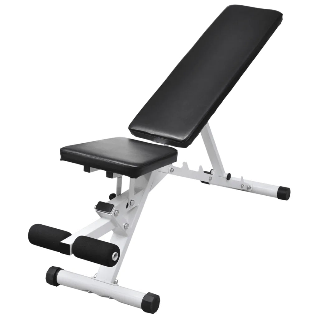 Panca da Palestra con Bilanciere e Set di Manubri 30,5 kg CFW4252544