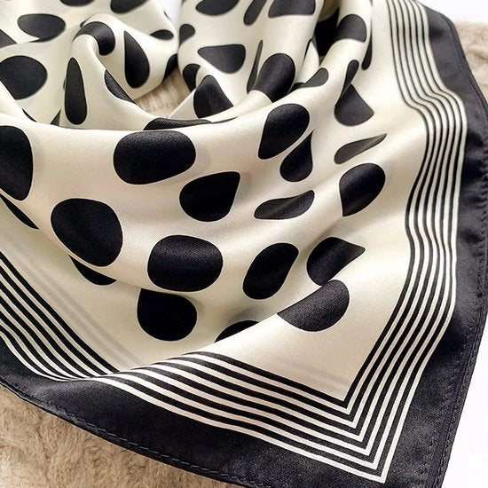 Sciarpa quadrata, 70 cm x 70 cm, foulard per donne, scialle per collo, foulard stampato