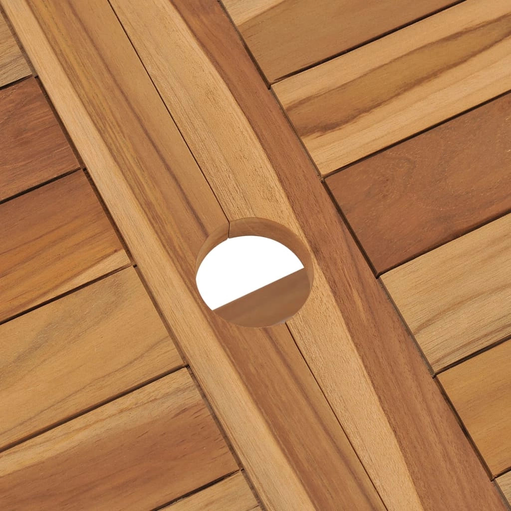Set da pranzo da esterno/mobili da giardino in legno massello di teak da 5 pezzi 02_0014301