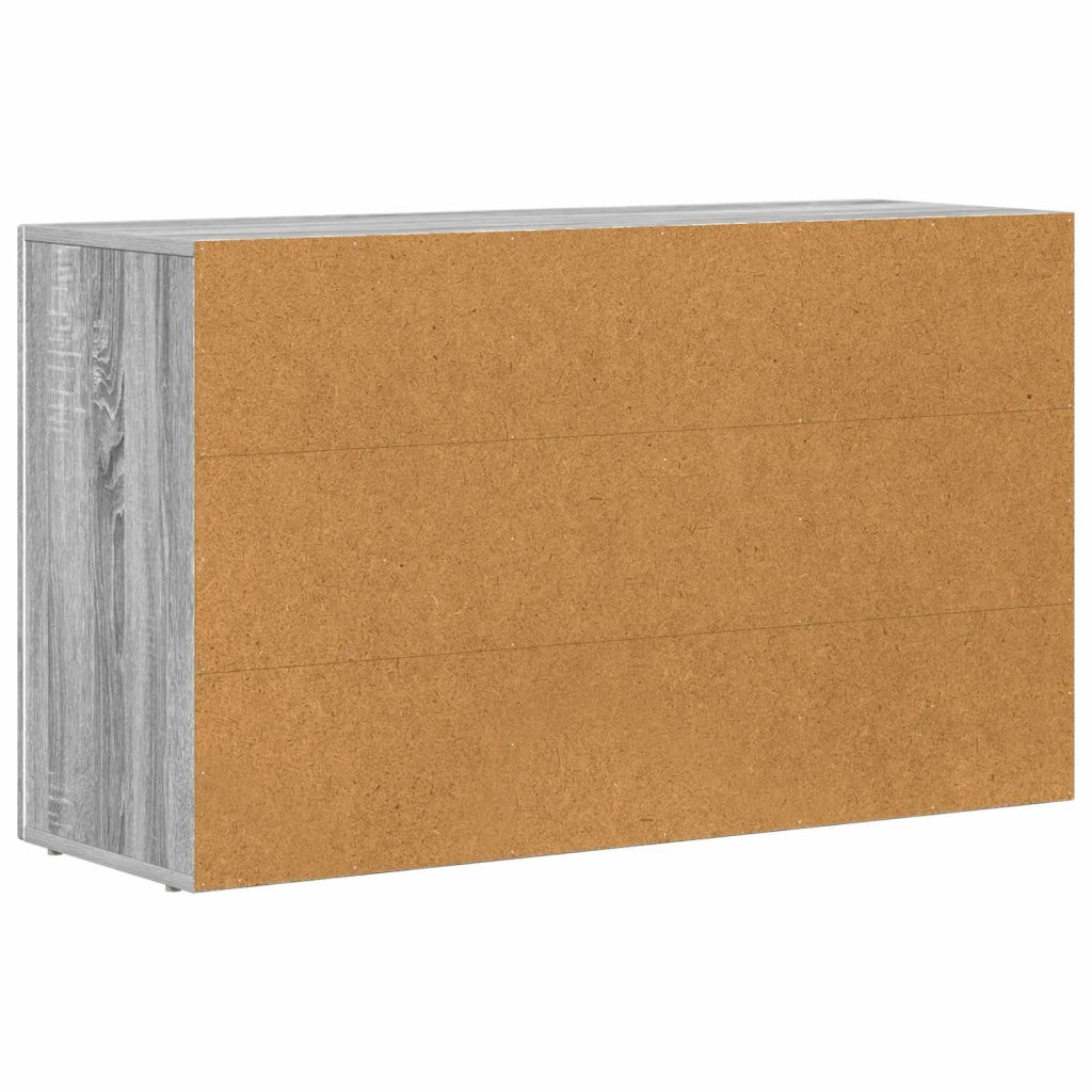 Credenza Grigio Sonoma 100 x 35 x 59 cm Legno multistrato 891350