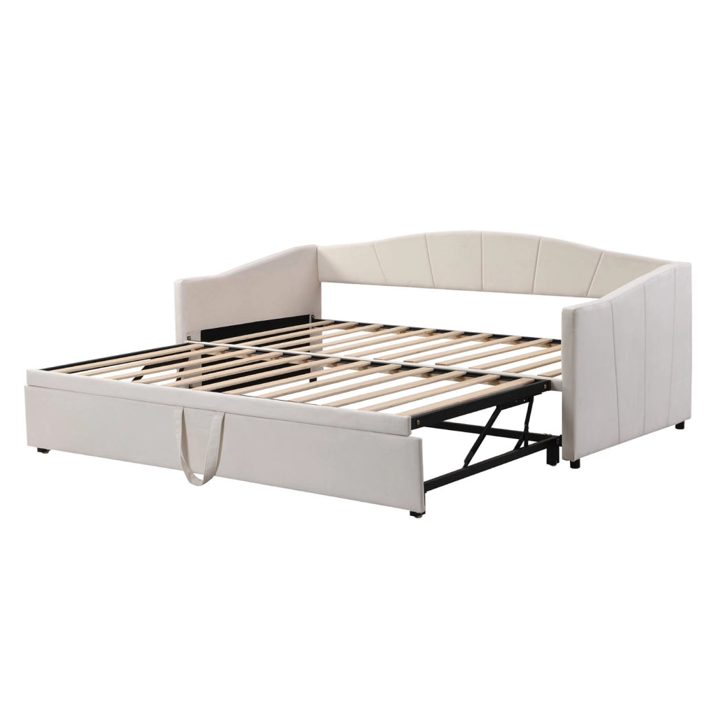 Letto a scomparsa per adulti - Xylo - 90/180x200 cm - Beige