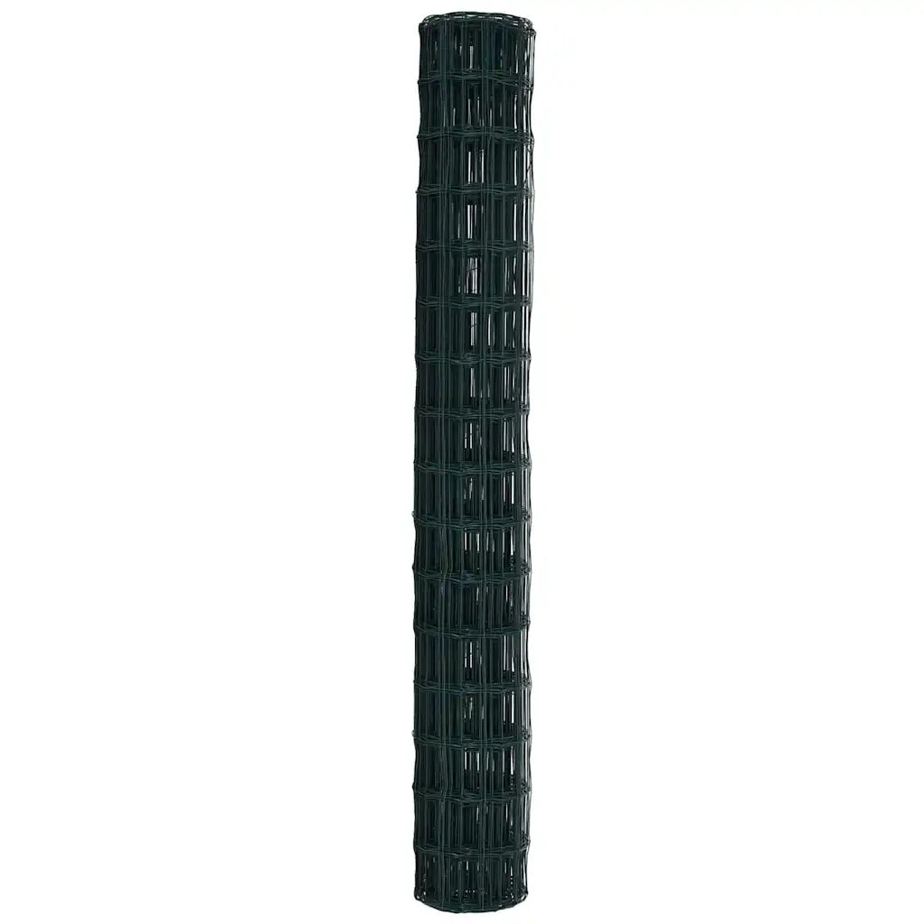 Recinzione Euro Verde 1,5 x 10 m Ferro rivestito in PVC 42004360