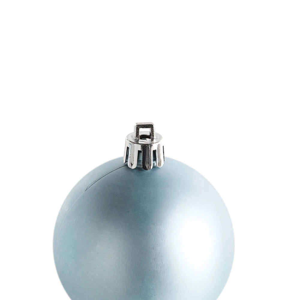 Set di 96 palline di Natale in plastica Decorazioni da appendere all'albero di Natale Stile classico tradizionale Blu