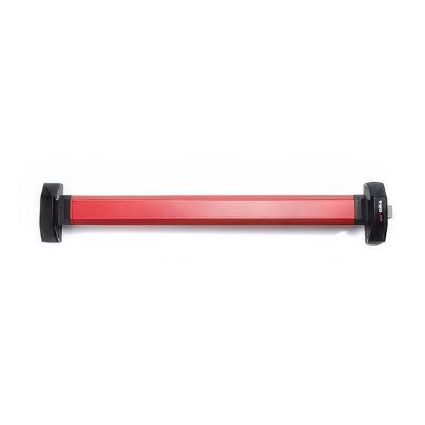 Maniglione Antipanico Cisa Alpha Touch 120 cm con Scrocco Laterale Barra Rossa Carter Nero