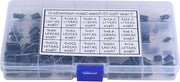 Kit di condensatori film a poliestere 100V 0.33nF-470nF, 150 pezzi.