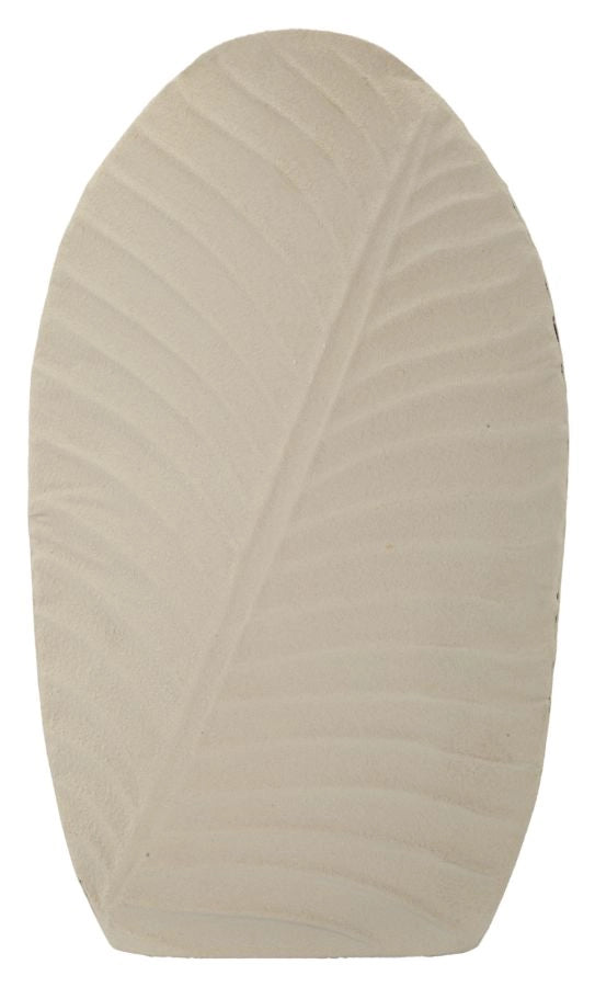 Vaso Dune Tall 26x11x41 cm in Ferro Crema