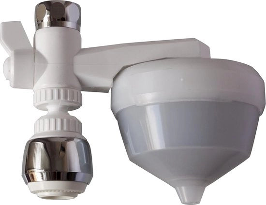Filtro acqua con funzione di ricarica e doccia per acqua ecosostenibile