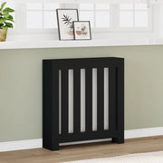Copertura Termosifone Nera 78x20x82 cm Legno Multistrato