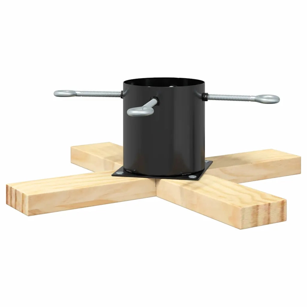 Supporto per Albero di Natale-Decorazioni natalizie 1.73 Nero 50 x 50 x 16 cm