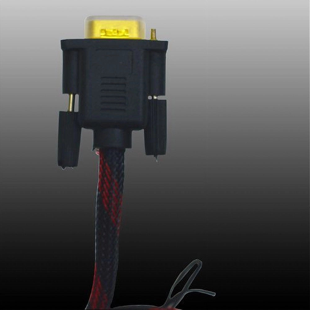 Trade Shop - Cavo Vga-vga Telato Monitor Tv Pc Da 3.0 Metri M/m 15 Pin 24 K Maxtech Vga-rt3m -