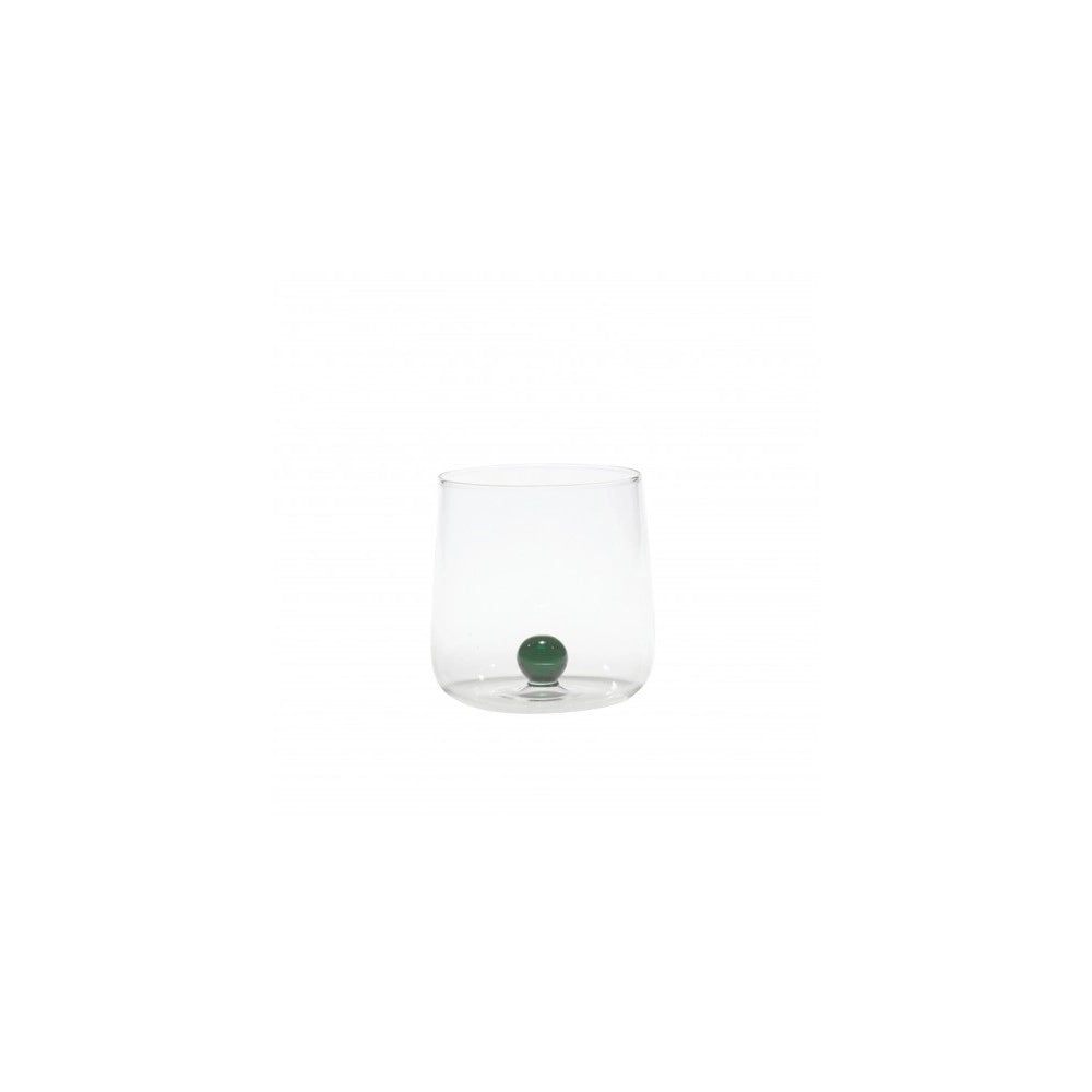 Bicchiere borosilicato Bilia Tumbler Zafferano set 6 pezzi colore Verde