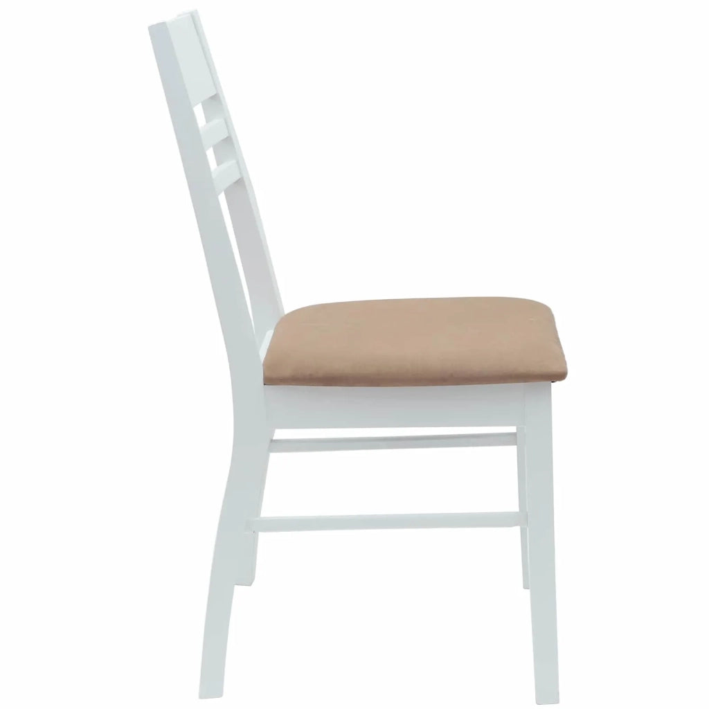 Sedie da pranzo 2 pcs Bianco 43 x 54 x 89 cm