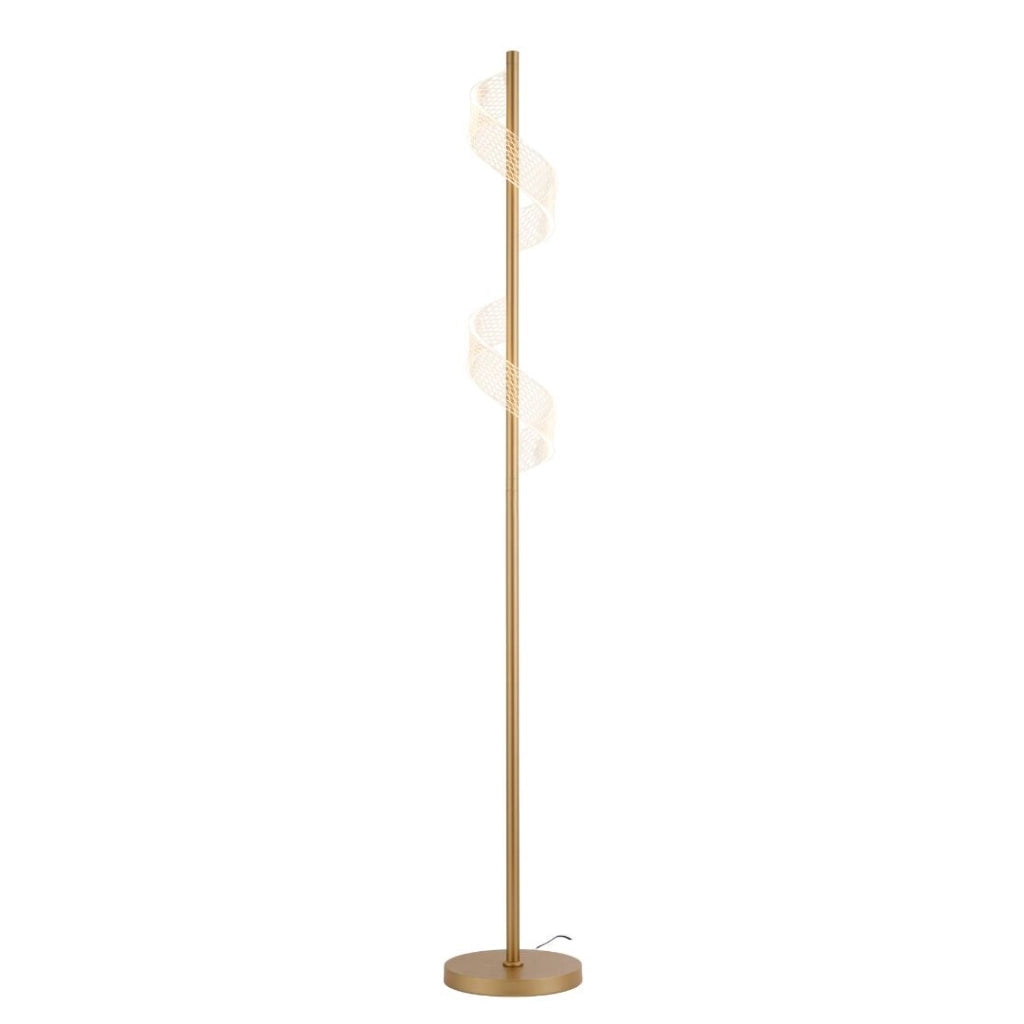 Lampada da terra Zofrael LED 12W oro Rabalux