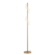 Lampada da terra Zofrael LED 12W oro Rabalux