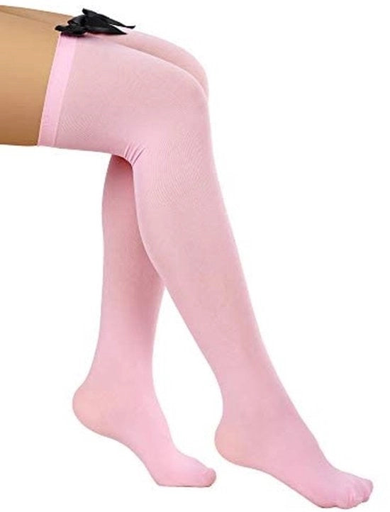 Calze per ginocchio per donne - Tessuto a rete - Stile elegante/divertente - Materiale nylon adattivo - Ideali per feste - Comodo da indossare - Calze per ginocchio a rete