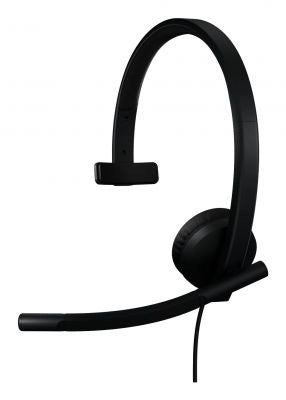 H570e mono (teams version, usb-c) headset - black - 981-001427