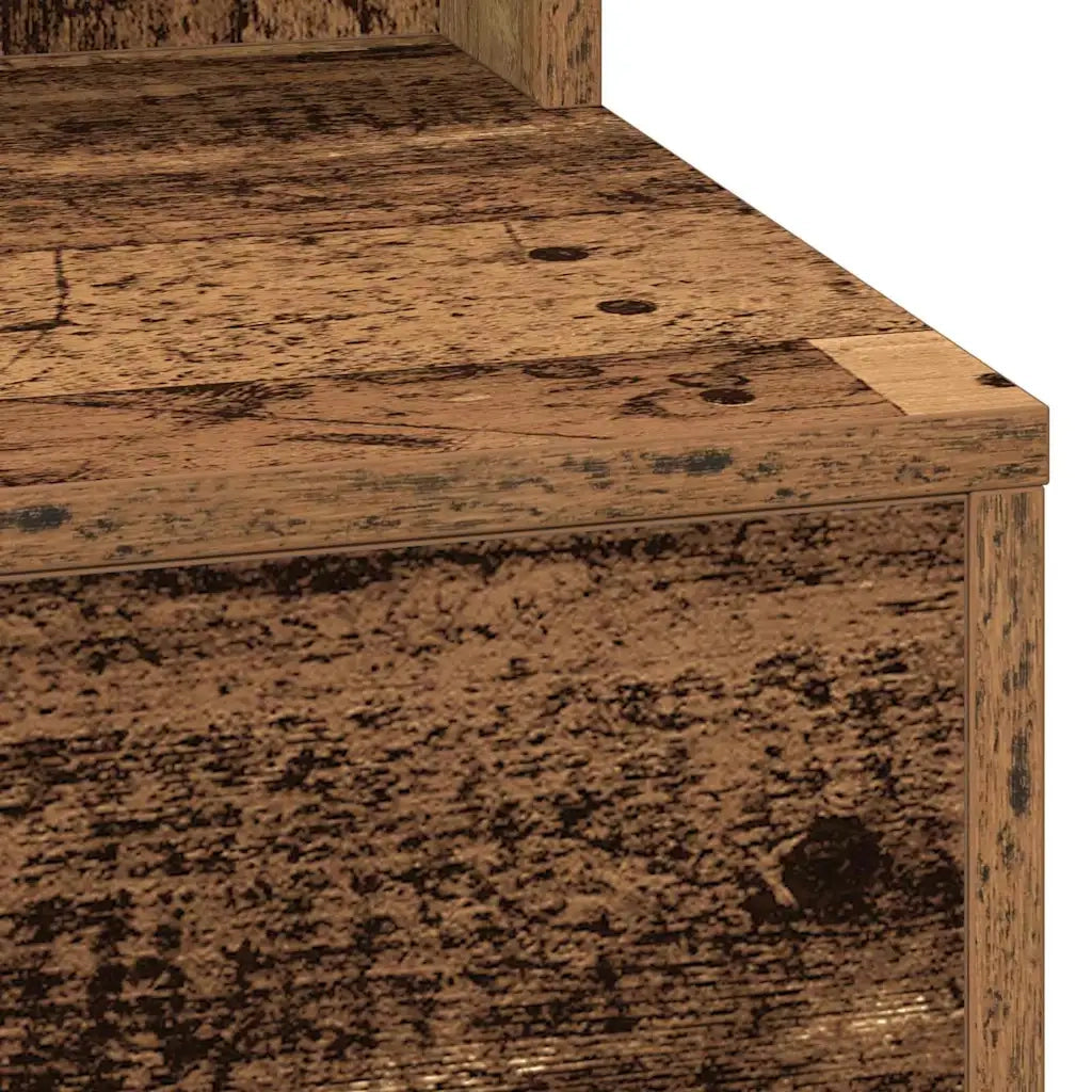 Tavolo da Trucco con specchio Legno vecchio 75,5 x 41 x 135 cm 865116