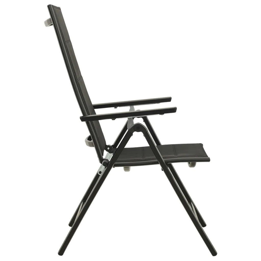 Set Mobili da Pranzo per Giardino 5 pz in Alluminio Antracite 3070634