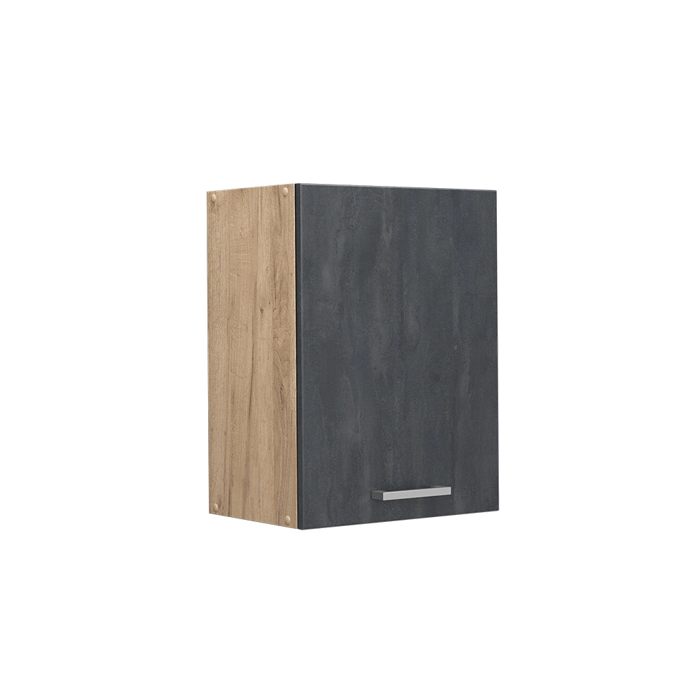 Vicco Pensile da cucina Calcestruzzo nero 45 cm