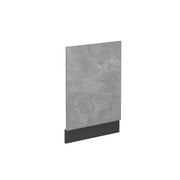 Pannello frontale R-Line Calcestruzzo/Antracite 45 cm senza piano di lavoro Vicco