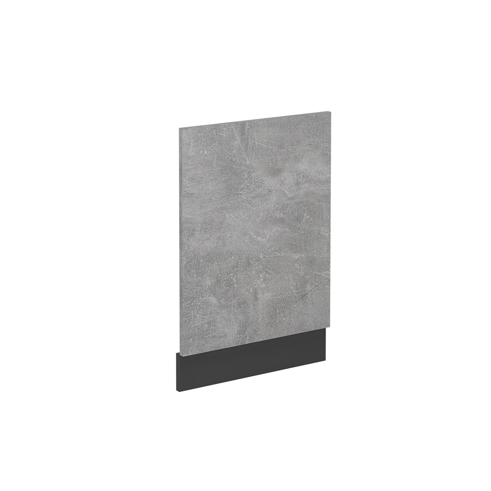 Pannello frontale R-Line Calcestruzzo/Antracite 45 cm senza piano di lavoro Vicco