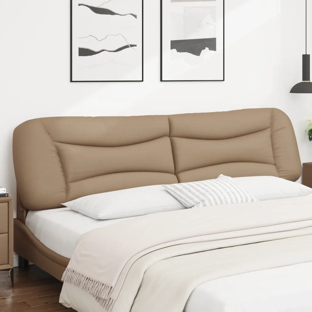 Cuscino Testiera Hvar Cappuccino 200 cm in Similpelle 374627