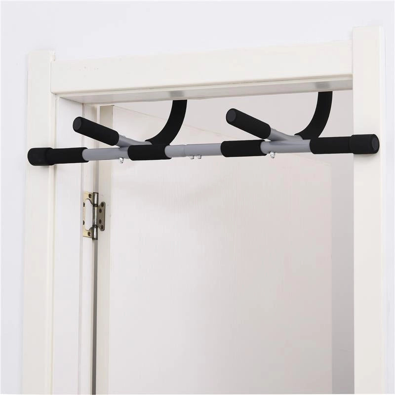 BARRA PER TRAZIONI A PRESSIONE CON INSTALLAZIONE  SU PORTA 92 X 40 X 17 CM