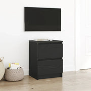 Mobile Porta TV Nero 40x35x54 cm in Legno Multistrato 861770
