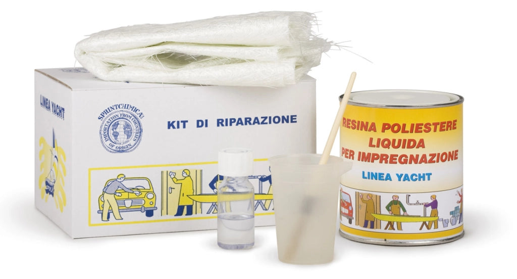 KIT VETRORESINA  ml. 750