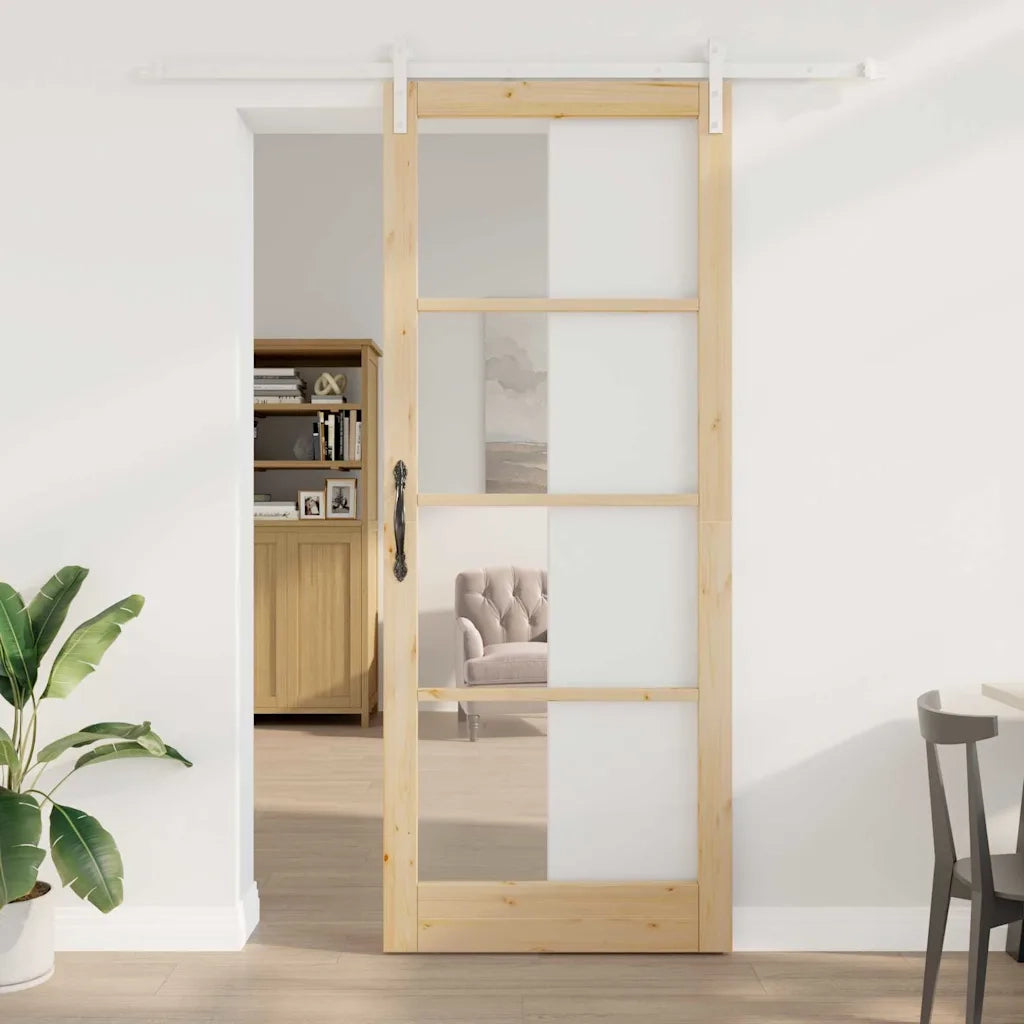 Porta Interna ORKDAL Marrone 93 x 232 cm 3331927