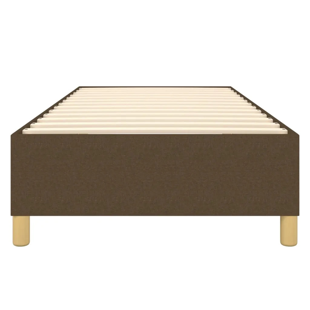 Giroletto a Molle Marrone Scuro 90x190 cm in Tessuto cod mxl 64971