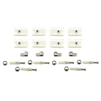 KIT ACCESSORI DI FISSAGGIO PER BOX DOCCIA LINEA ESSENTIAL- DHIMP- pezzi 1