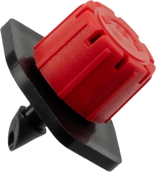 Impianto di irrigazione automatico da 10 gocciolatoi regolabili | 0-70 litri/ora | sistema di gocciolamento | attrezzo da giardino in plastica