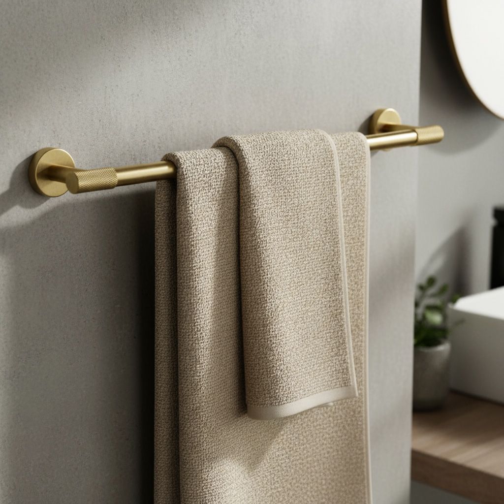 Portasciugamano Da Bagno 5701 Galo Brush Gold