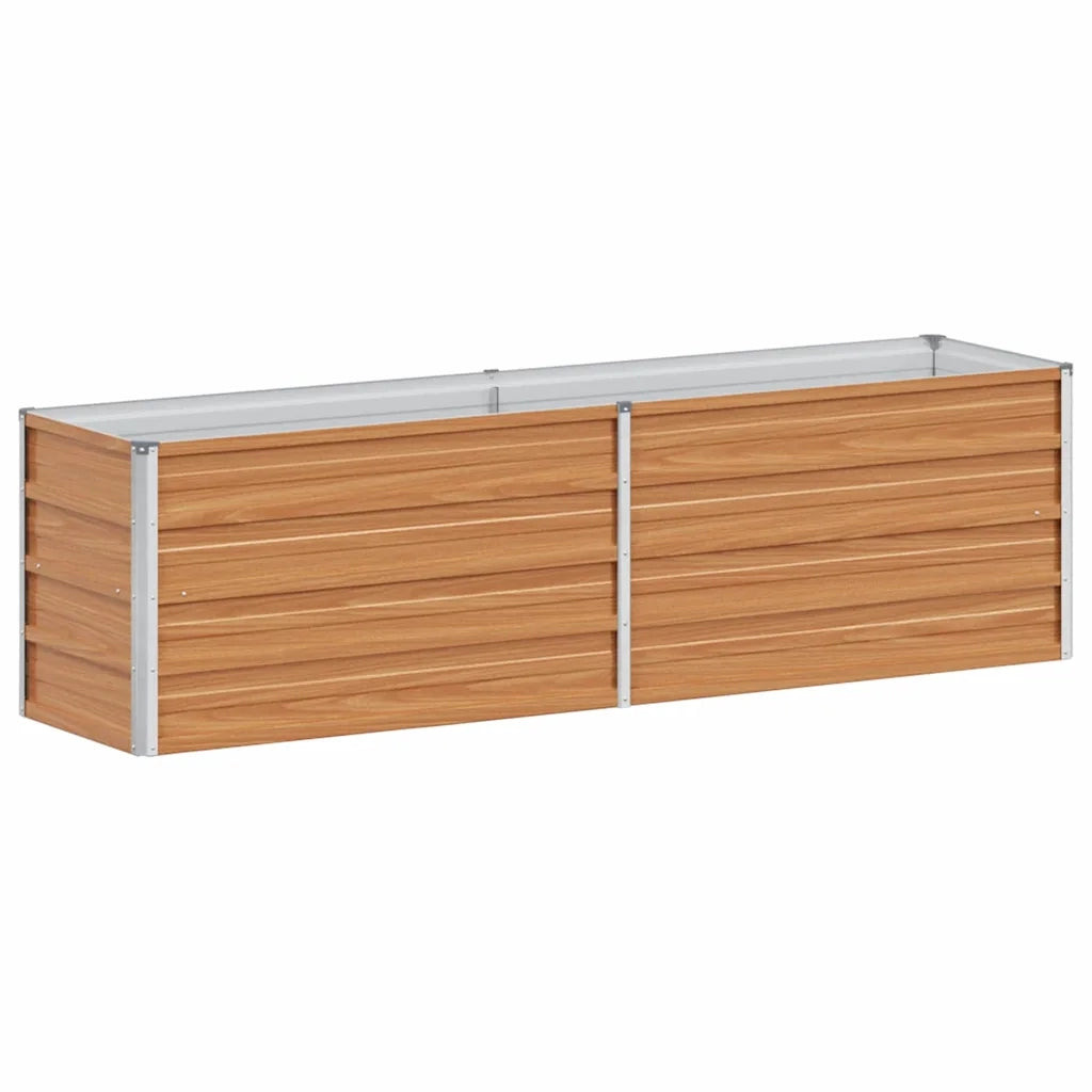 Letto rialzato da giardino Marrone Chiaro 160 x 40 x 45 cm