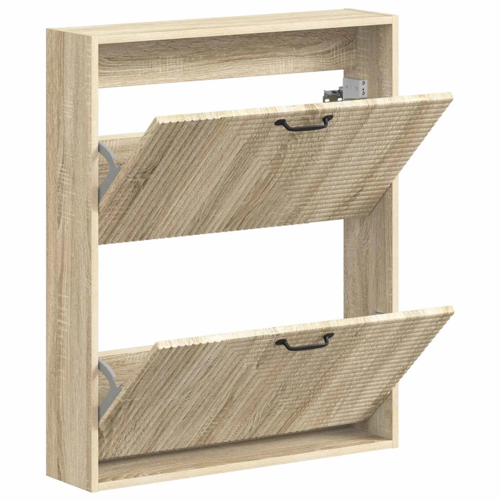 Mobiletto per Scarpe da Muro HAARLEM 71 x 17 x 86 cm 896857