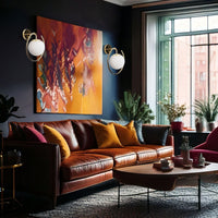 Lampada Da Parete APP1153-1W Gold