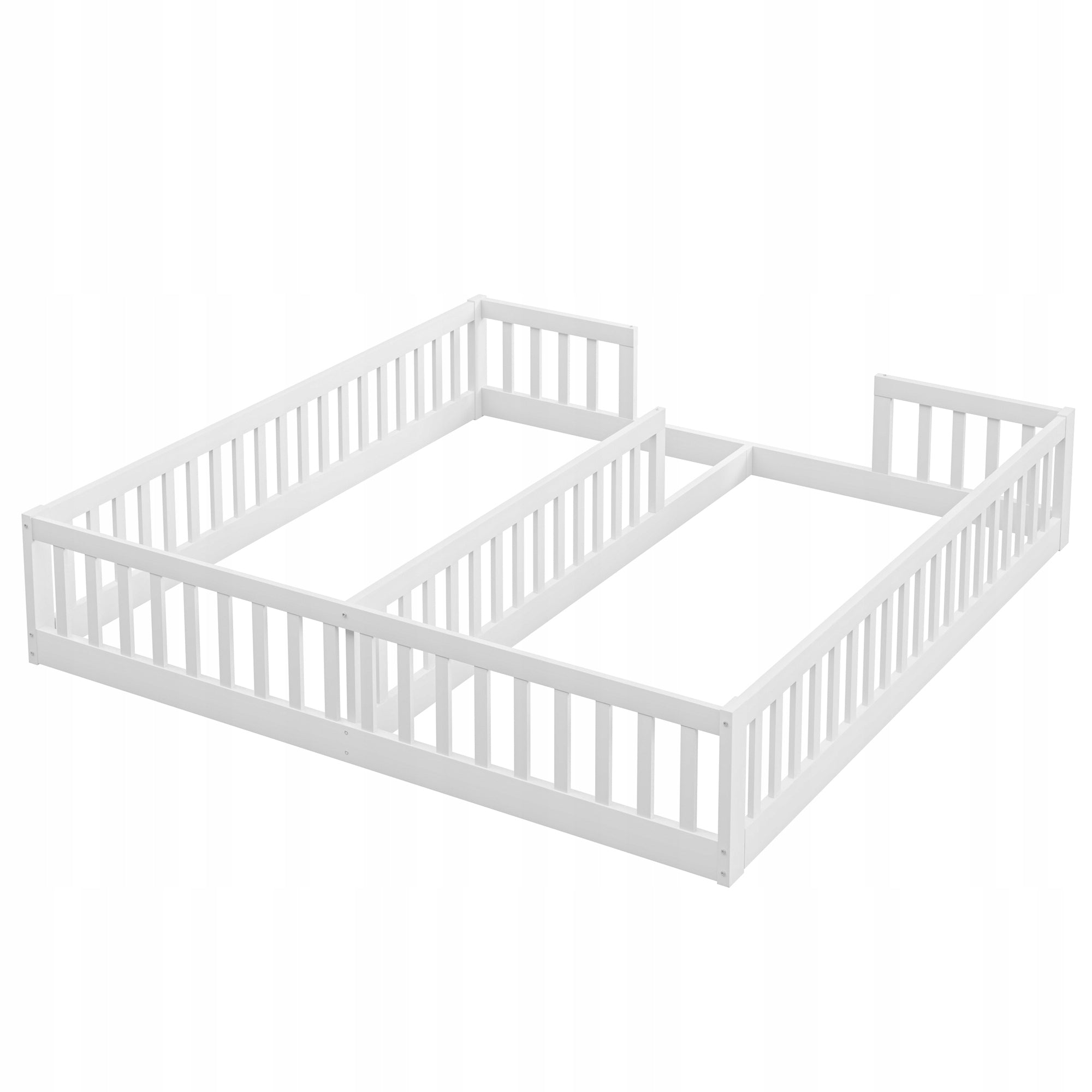 Letto a pannelli per bambini - Xylo - 90x200 - Bianco