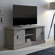 Mesola, Mobile Porta tv un Ripiano, 45x46x60h cm Grigio Rovere Grigio
